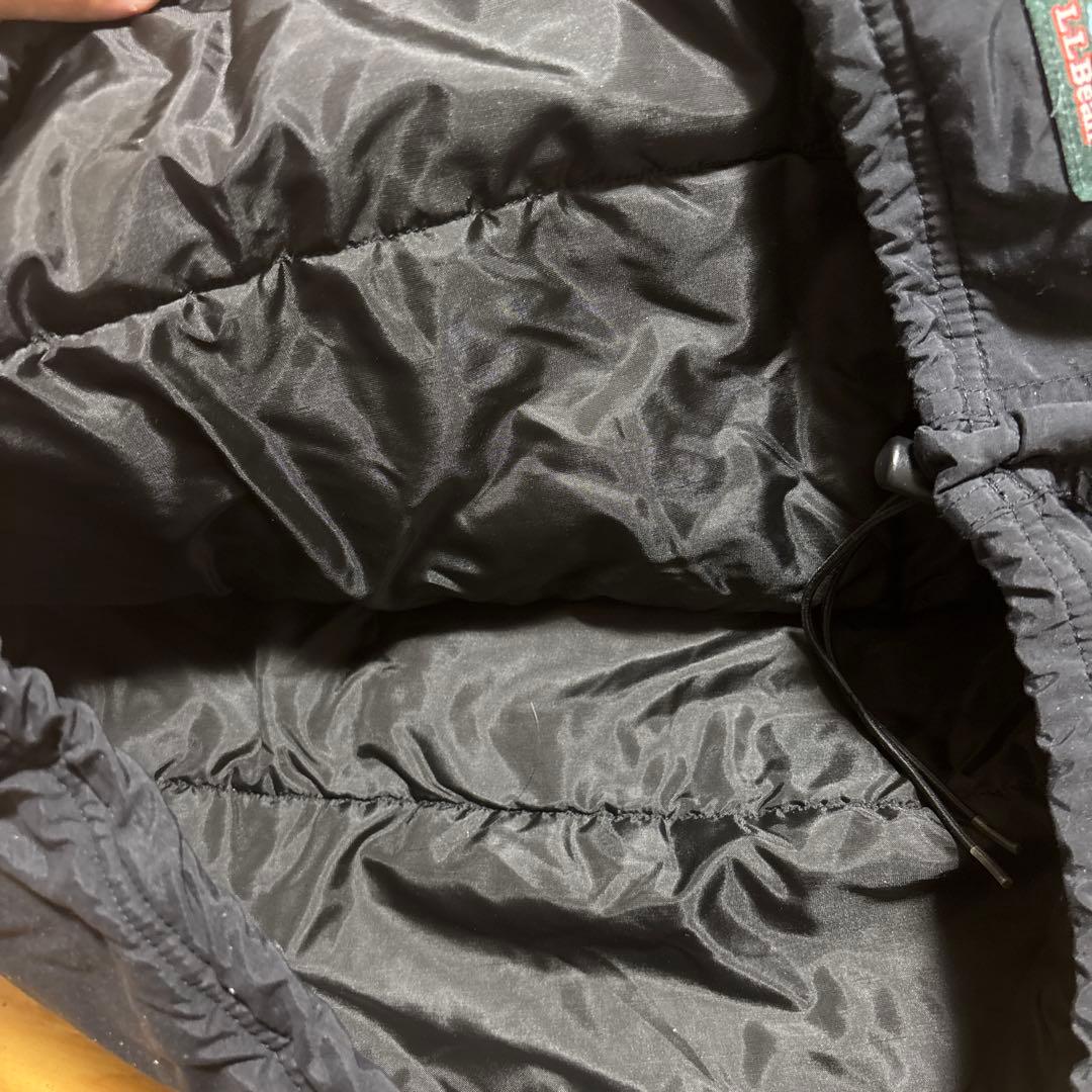 L.L.Bean 80s usa製 中綿アノラックジャケット ブラック 極美品