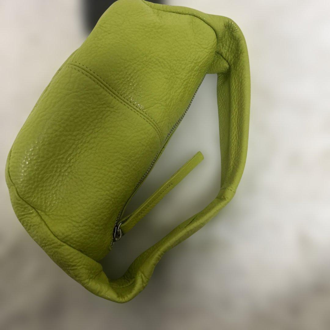 極美品】TODAYFUL Leather Wrap Bag ライムグリーン - メルカリ