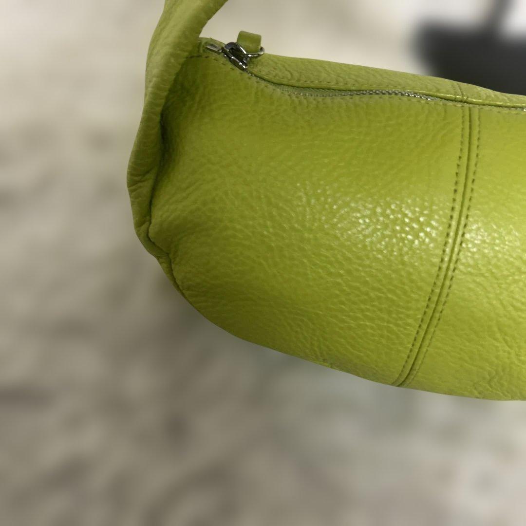 極美品】TODAYFUL Leather Wrap Bag ライムグリーン - メルカリ