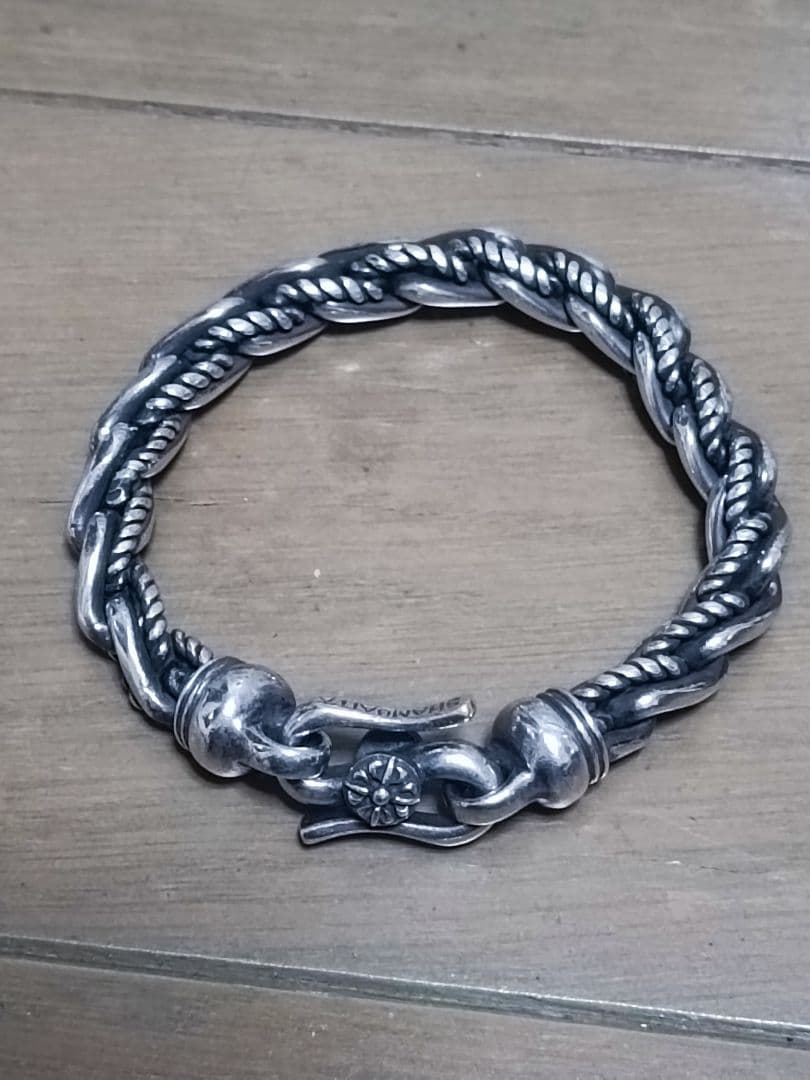 SHAMBALLA シルバー ツイストブレスレット