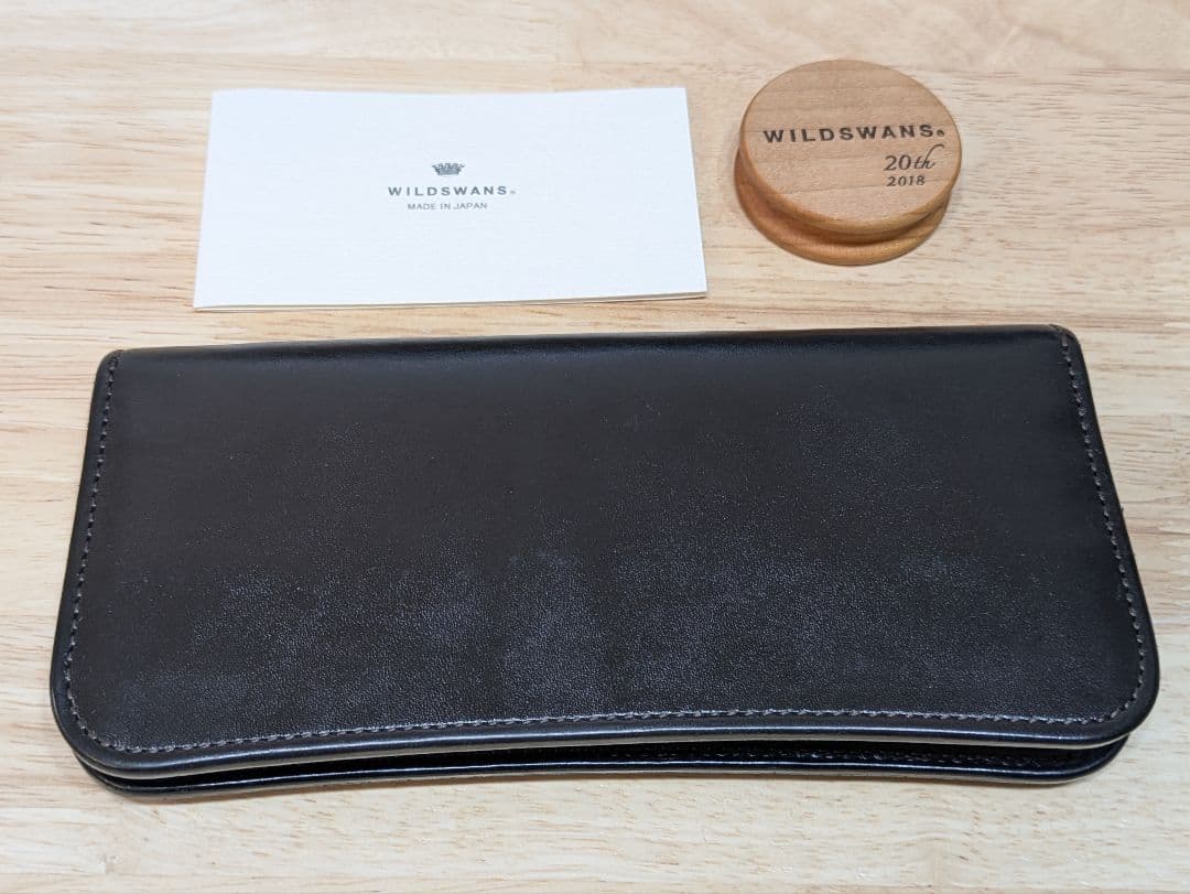 WILDSWANS ブラック 長財布 サーフス