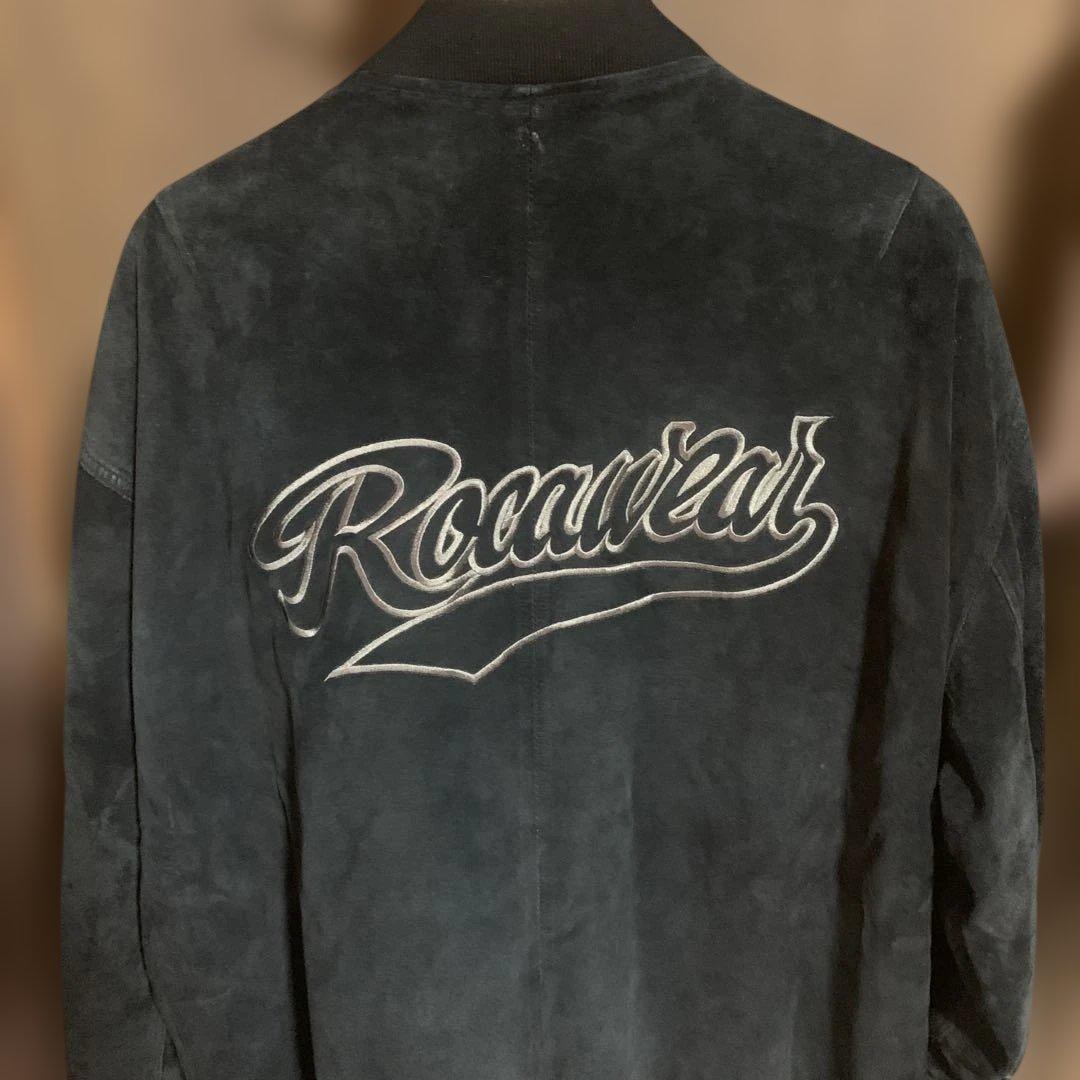 ROCAWEARスウェードジャケットブラックサイズ表記2XL