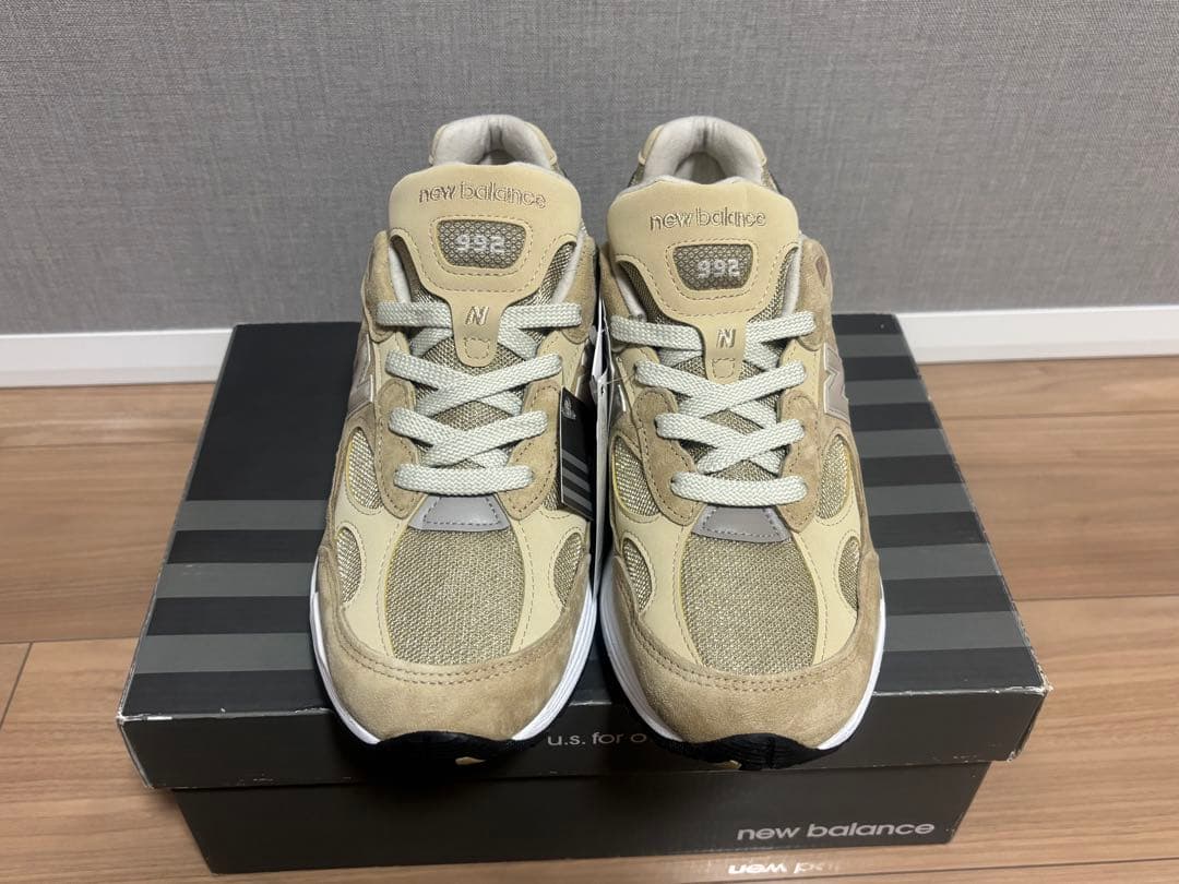【新品未使用・27.5cm】New Balance 992 TAN