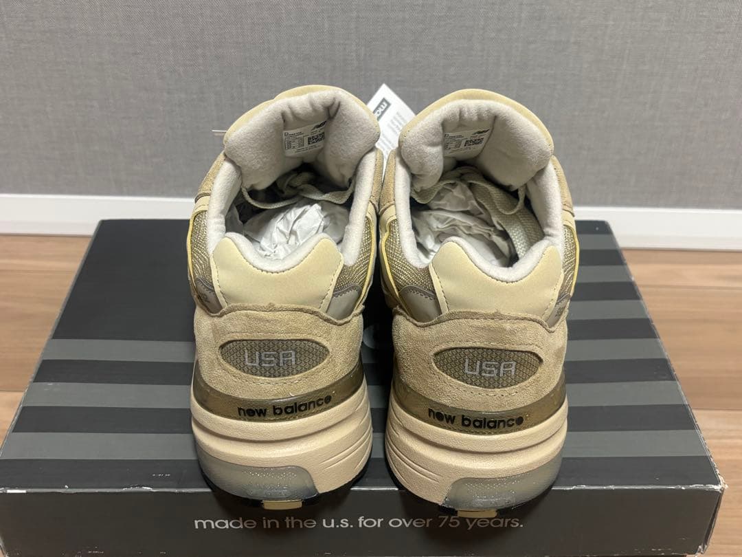 【新品未使用・27.5cm】New Balance 992 TAN