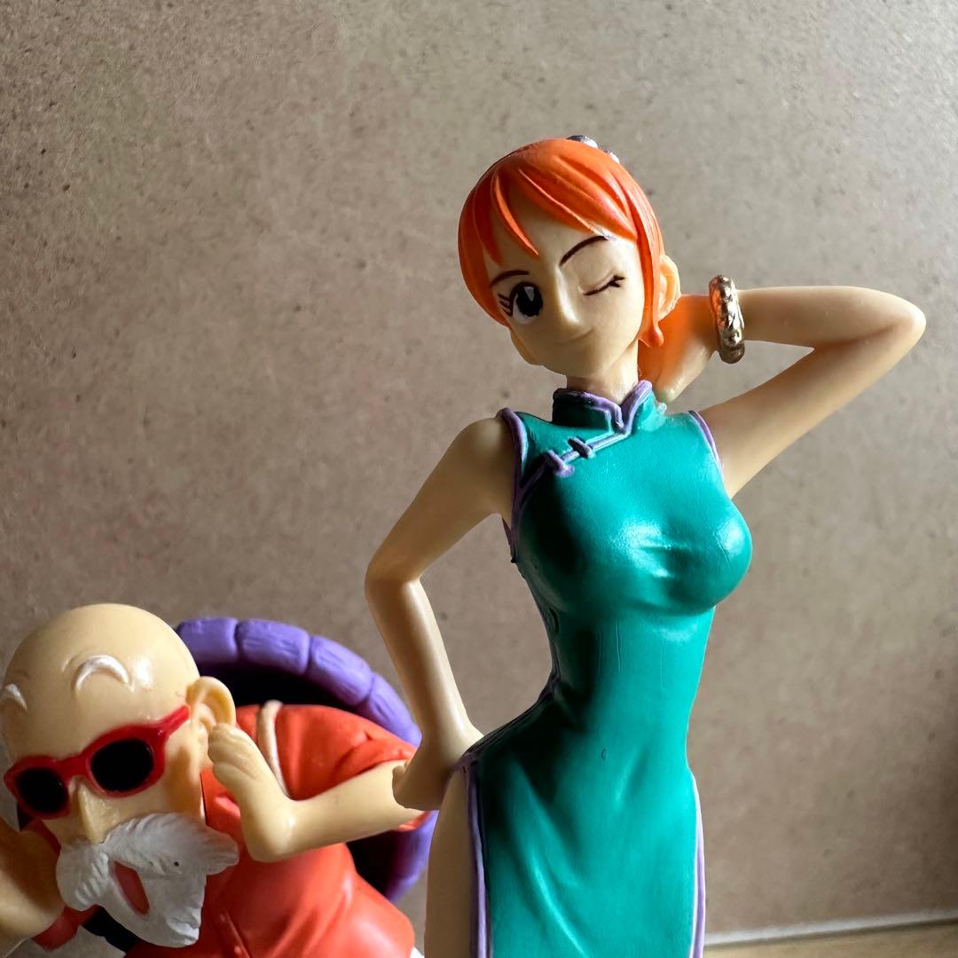 ジャンプ40周年記念コラボフィギュア ドラゴンボール ワンピース 亀