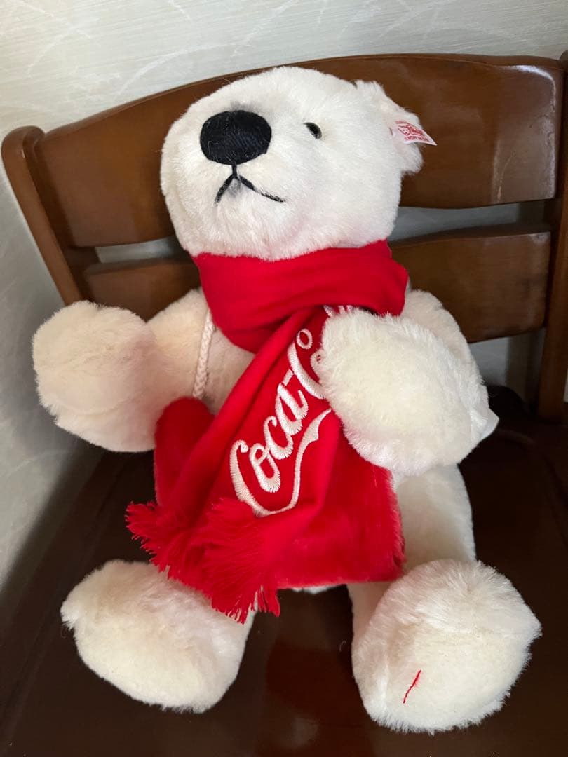 グ*ャ様 シュタイフ Coca-Cola ぬいぐるみ クマ 白 2026年最新】シュタイフ コカコーラの人気アイテム - メルカリ