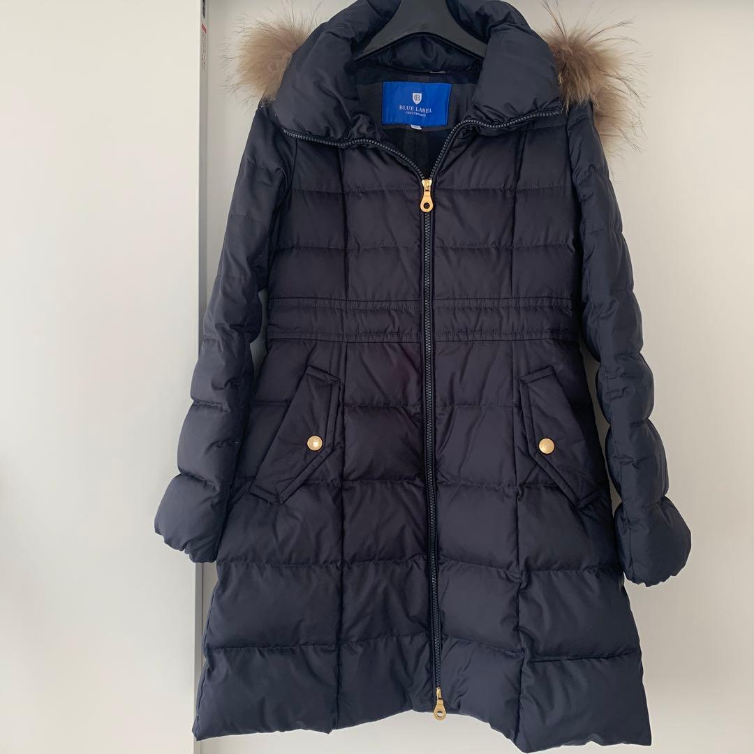 Burberry ブルーレーベル ダウン ダークネイビー 36 - メルカリ