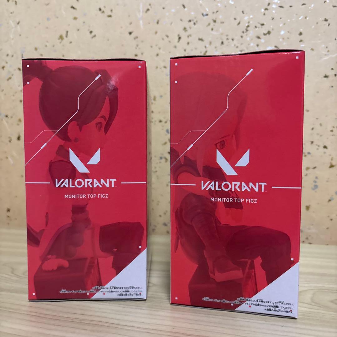 VALORANT モニタートップフィギュア-セージ・ジェット- 2種セット