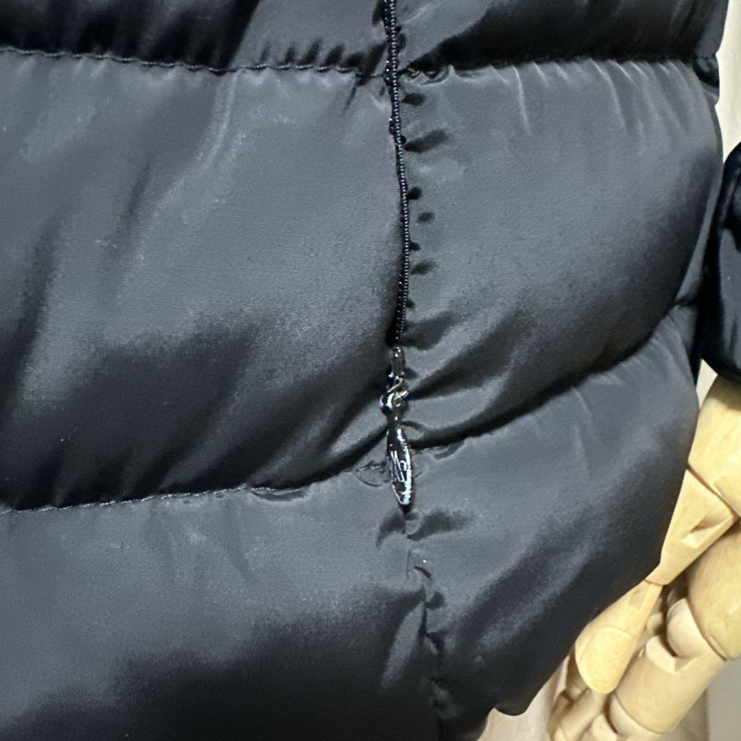 美品✨モンクレール FRAISE ダウンジャケット ペプラム ショート 黒 0