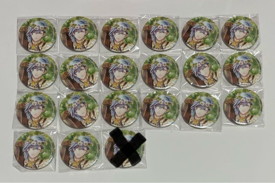 ①うたプリ 美風藍 藍 UR 缶バッジ(値下げ)