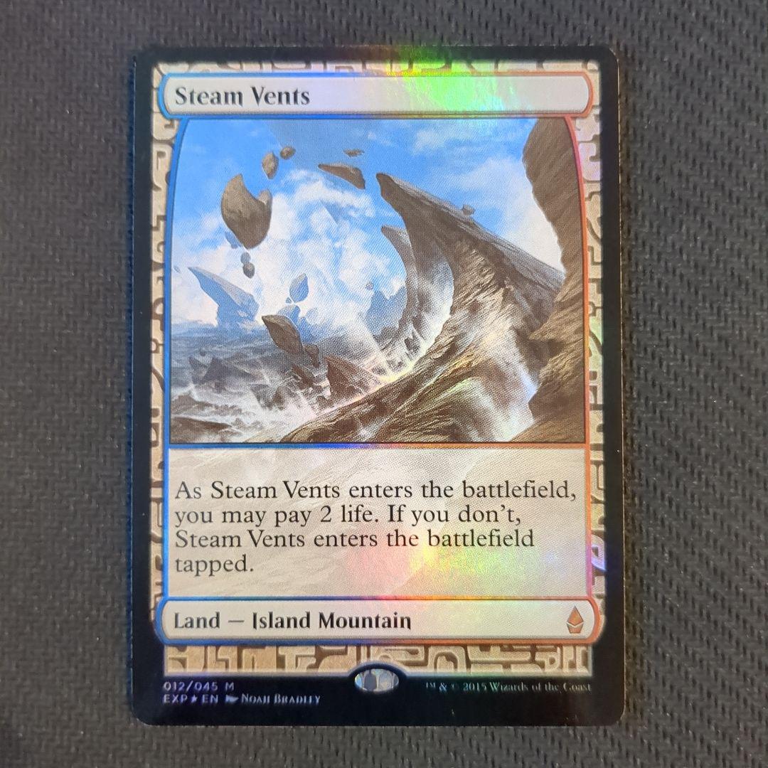 MTG 蒸気孔 Steam Vents EN FOIL ZEN Foil】《蒸気孔/Steam Vents》[EXP] 土地R | 日本最大級 MTG通販サイト