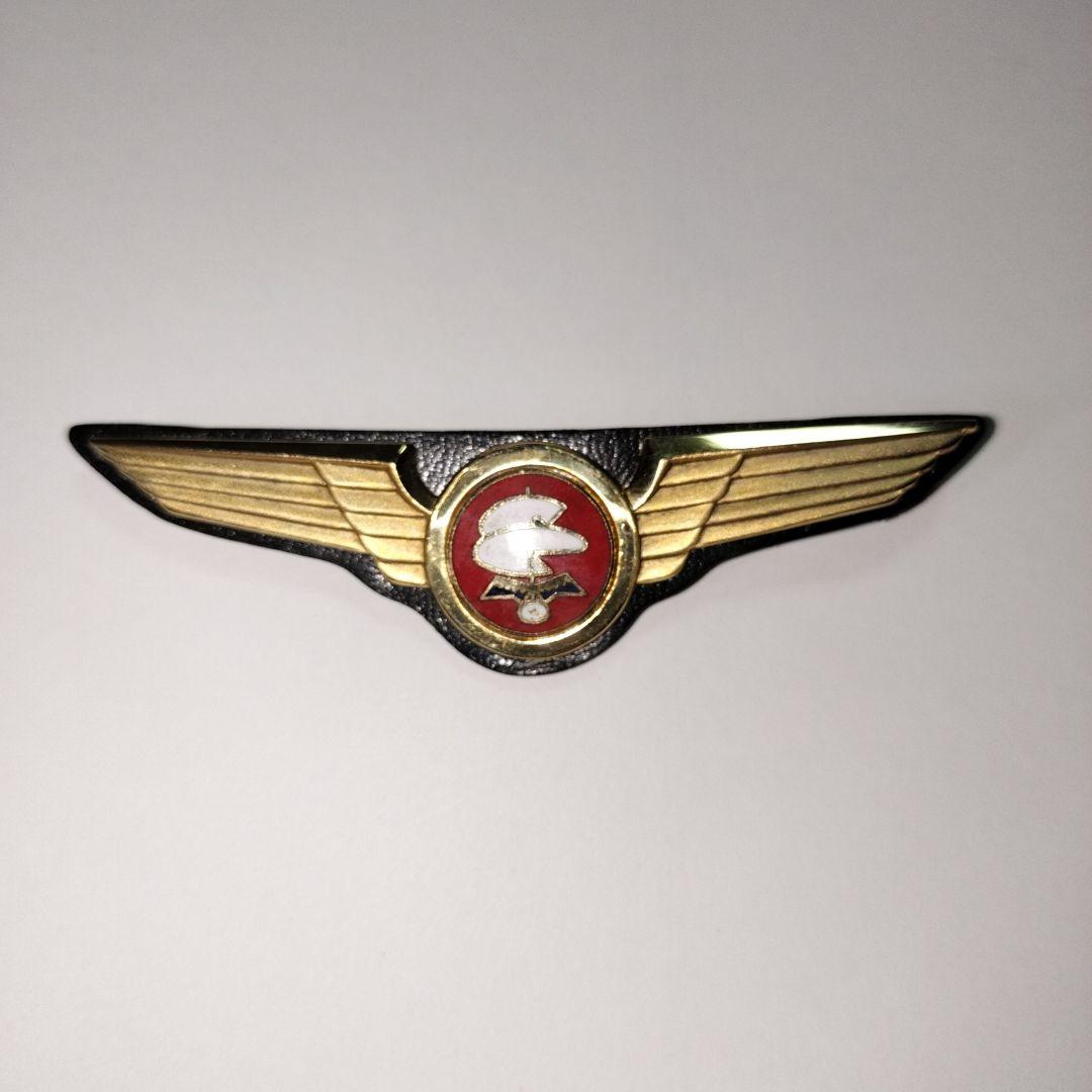 超激レア 全日空 ANA 旧ロゴマーク パイロットウィングバッジ