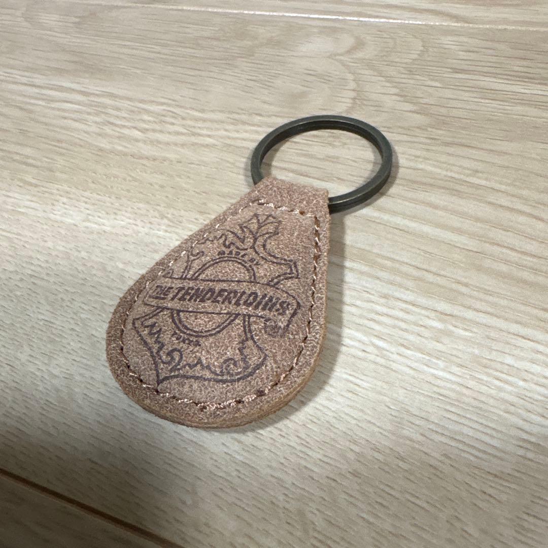 ル*ル様 テンダーロイン　キーホルダー　ベージュ　スエード　廃盤　新品未使用　付