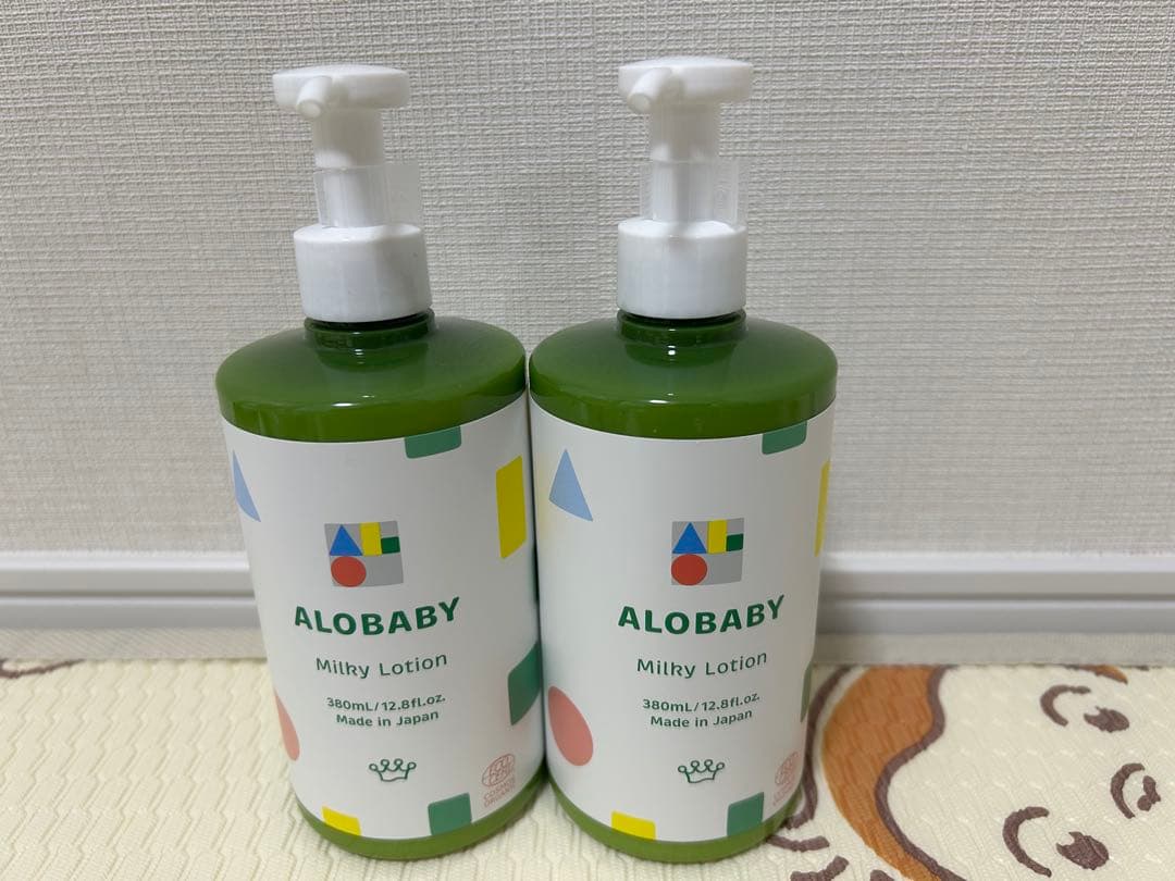 ALOBABY Milky Lotion 380ml 2本セット