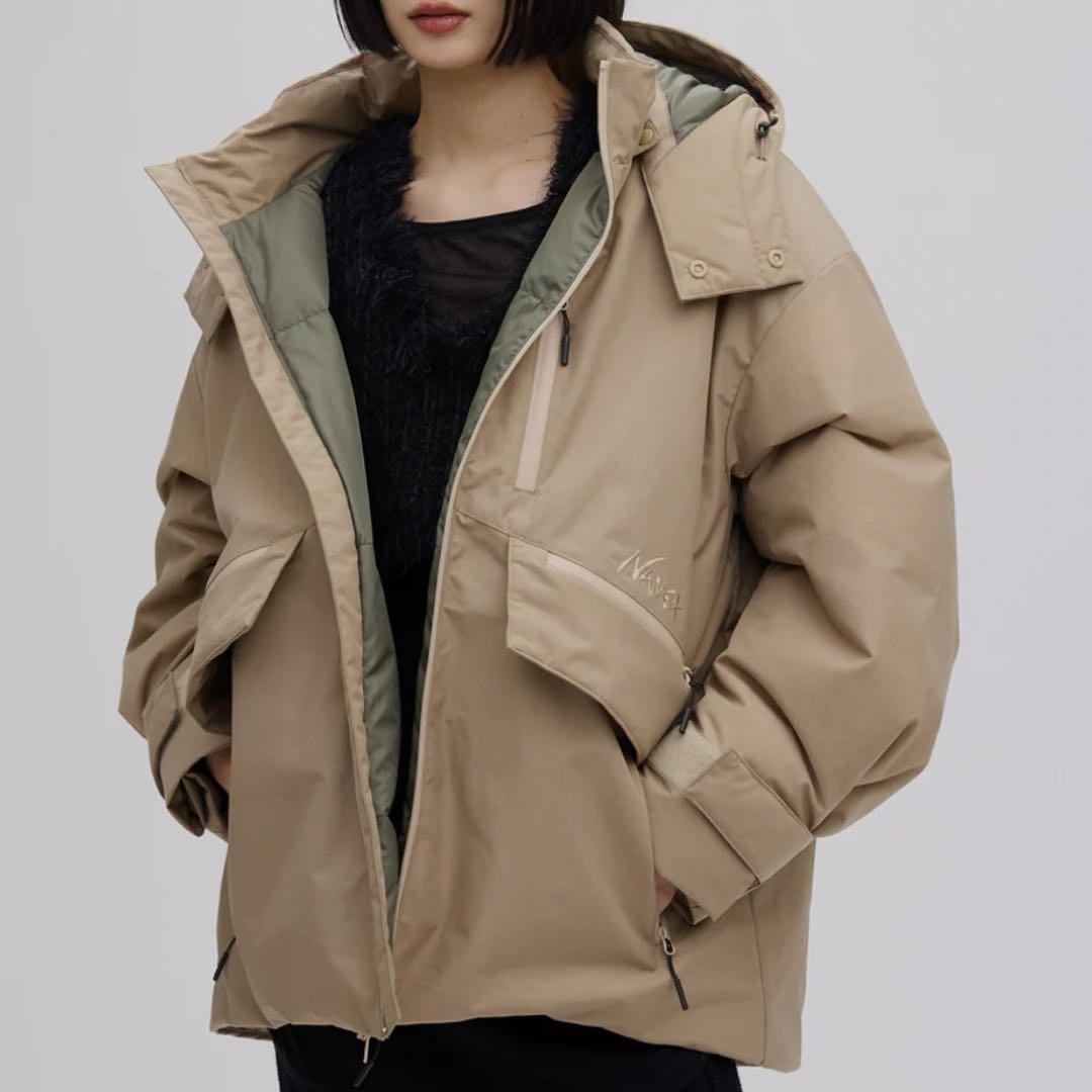 ameri nanga ダウン　Mサイズ AMERI× NANGA 【2WAY WAVE DOWN COAT ダウンジャケット サイズ：S