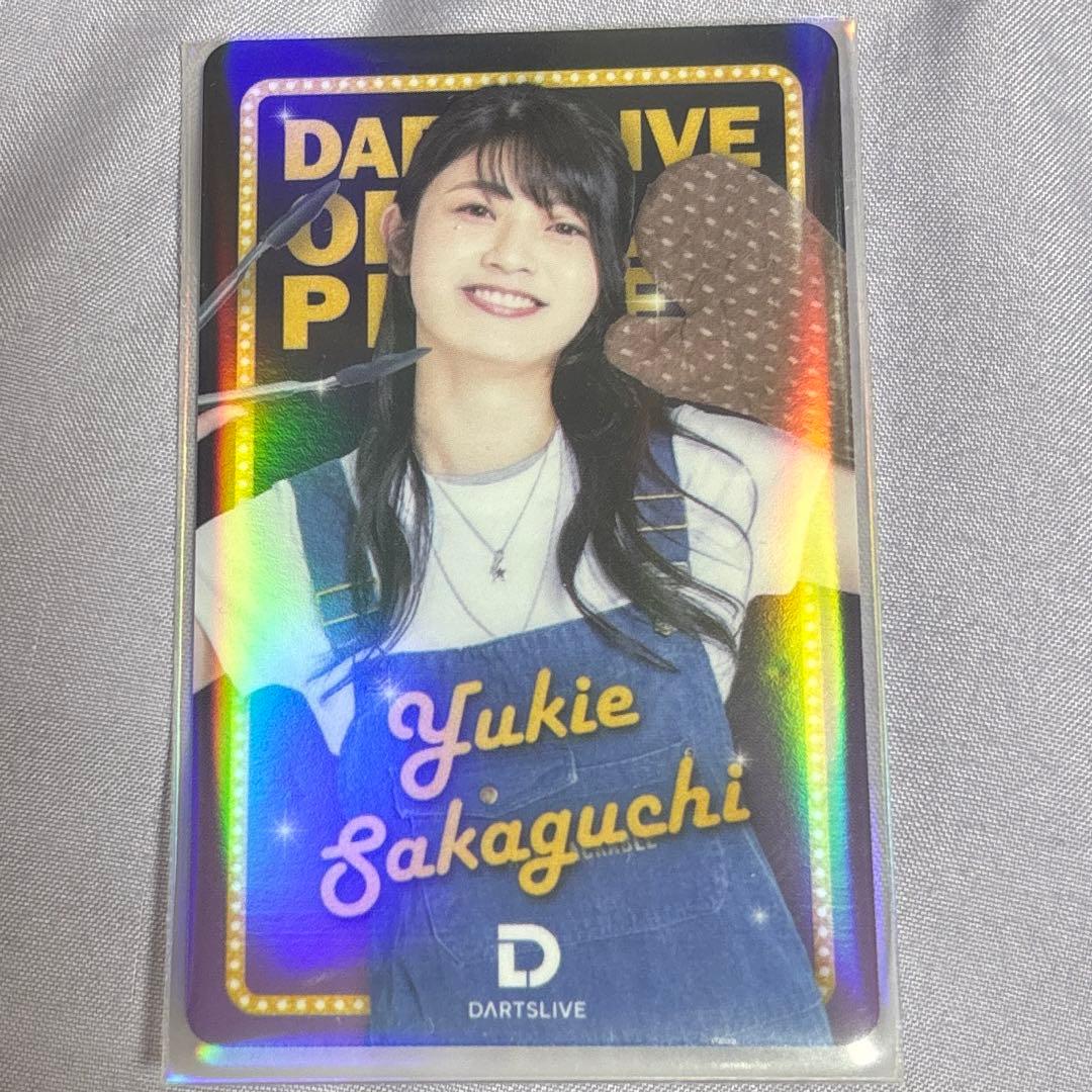 A*n様 【最安値】坂口優希恵 ダーツライブカード BLACK HOLEくじ