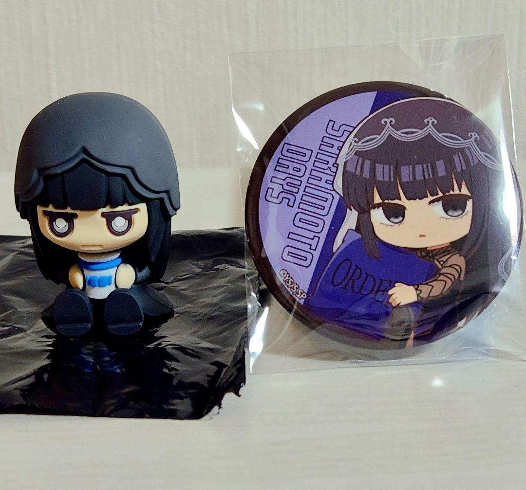 SAKAMOTO DAYS 大佛 ラバーフィギュア+缶バッジ セット - メルカリ