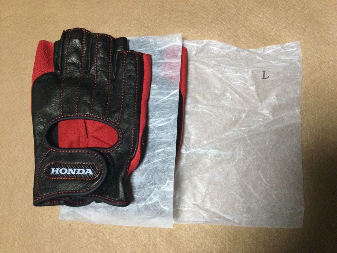 HONDA（純正）ドライビンググローブ『レッド』【新品・未使用】《超希少》