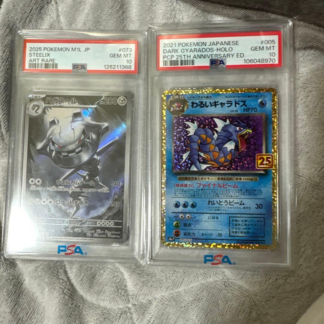 わるいギャラドス 25th ハガネール　psa10 S8a-P PSA10】 わるいギャラドス 25th 005/025 s8a-P - メルカリ