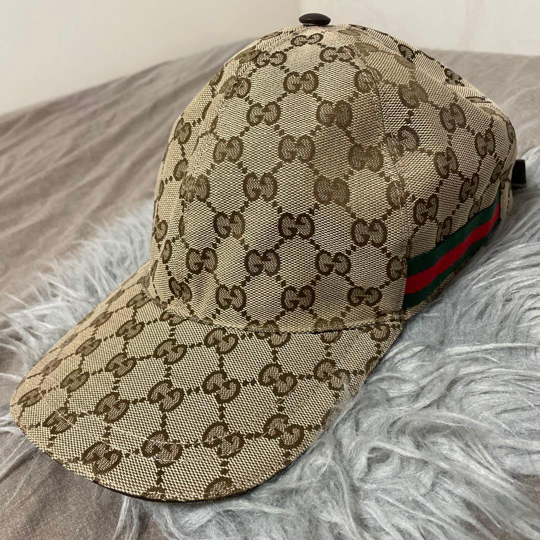 GUCCI GGモノグラムキャップ