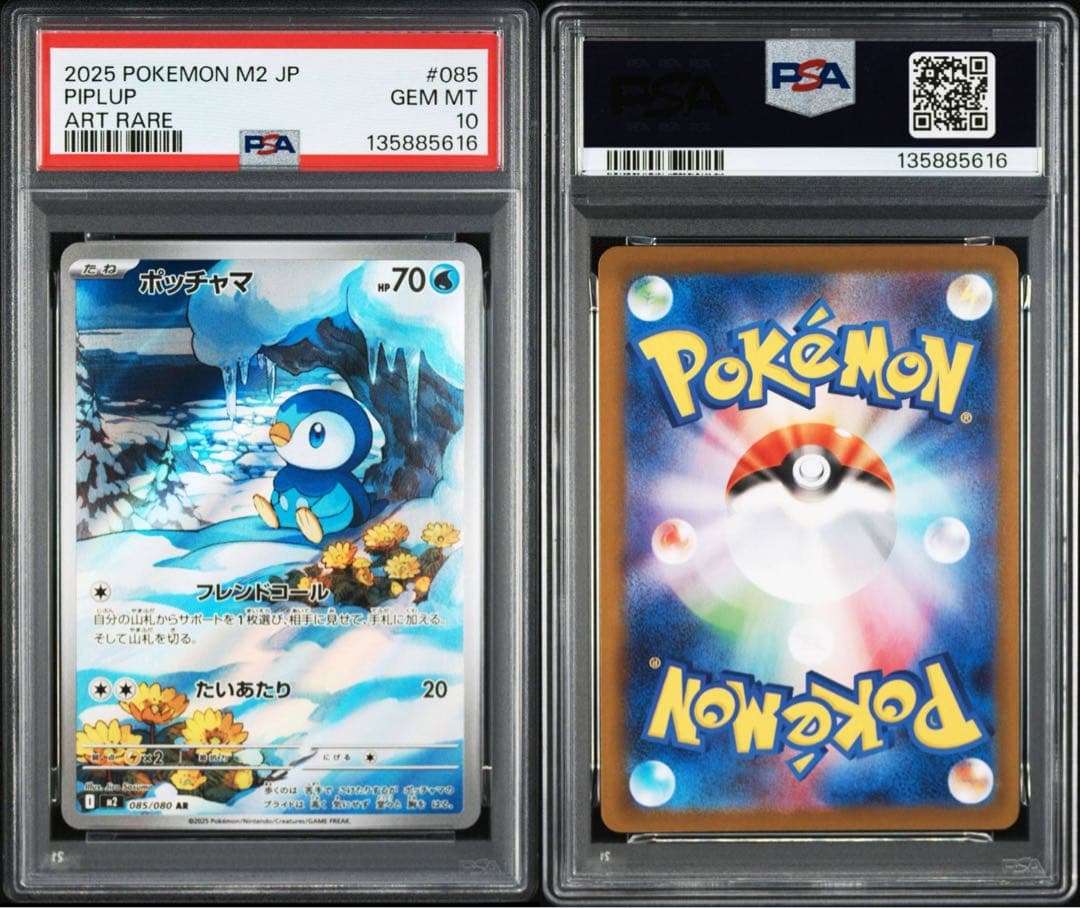 ポッチャマar プロモ PSA10 連番 - メルカリ