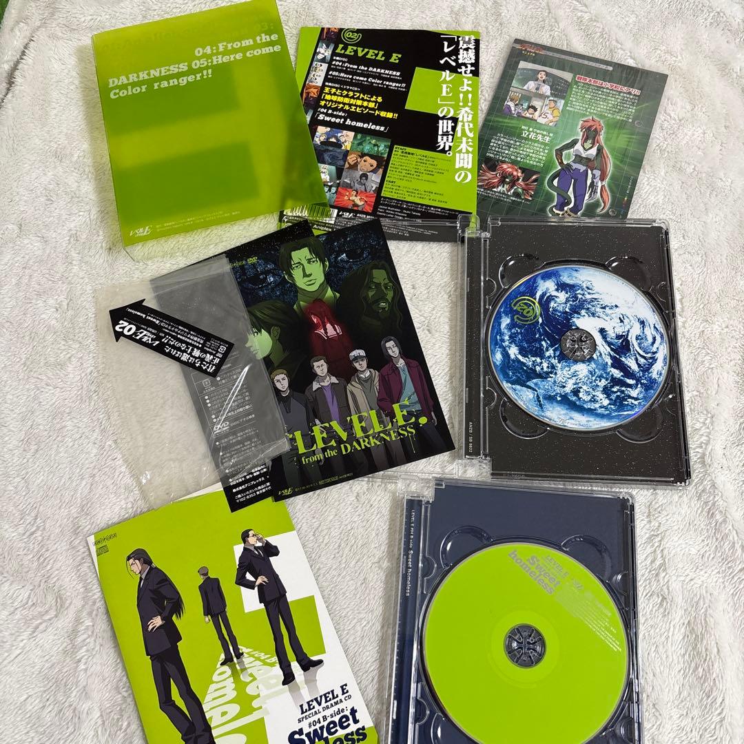 レベルE 初回版全6巻DVDセット