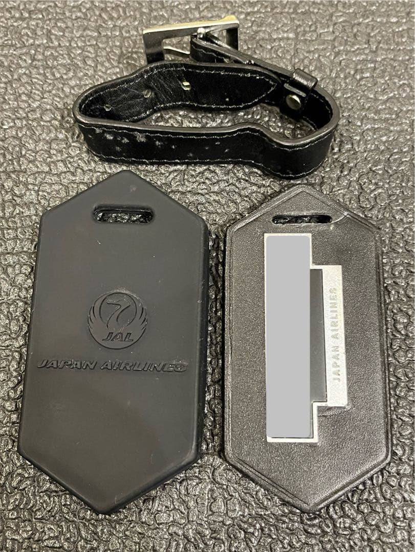 JAL JGCネームタグ ブラック(小)