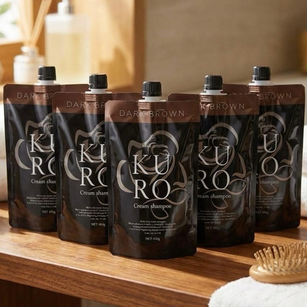KURO クリームシャンプー　ヘアカラーシャンプー