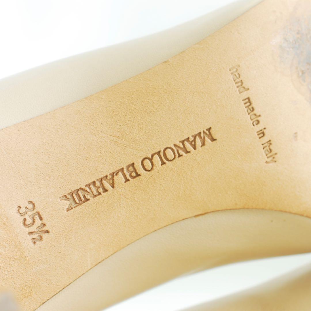 マノロブラニク＊MANOLO BLAHNIK＊22.5cm パンプス ヒール