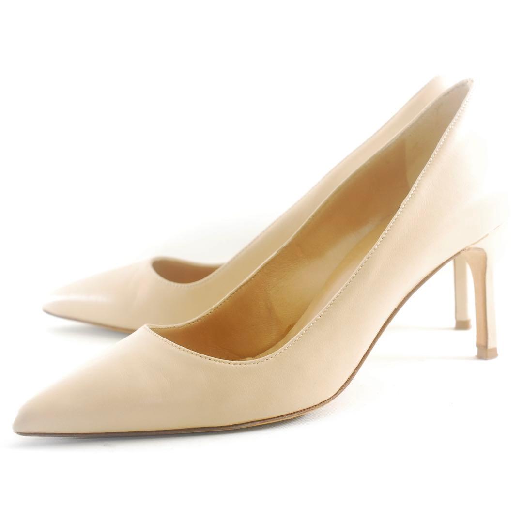 マノロブラニク＊MANOLO BLAHNIK＊22.5cm パンプス ヒール