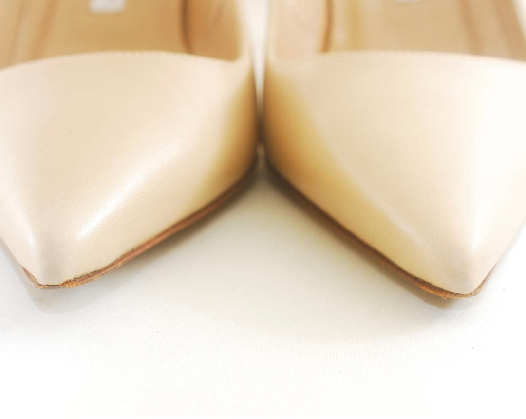 マノロブラニク＊MANOLO BLAHNIK＊22.5cm パンプス ヒール