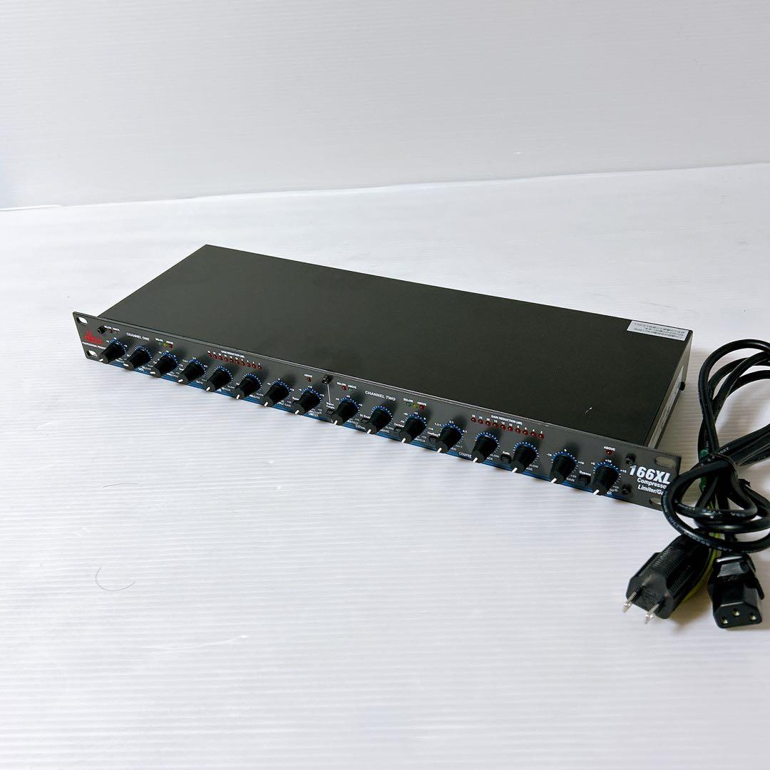 DTM・DAW dbx 166XL COMPRESSOR/LIMITER / GATE