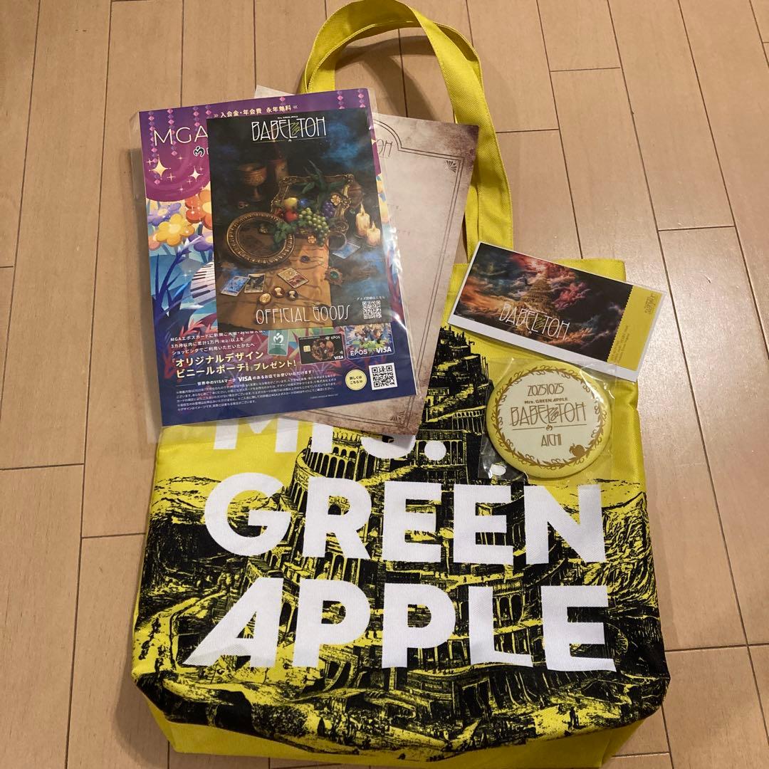 ミセス バベルの塔 Ringo Jamシート特典グッズ　銀テ