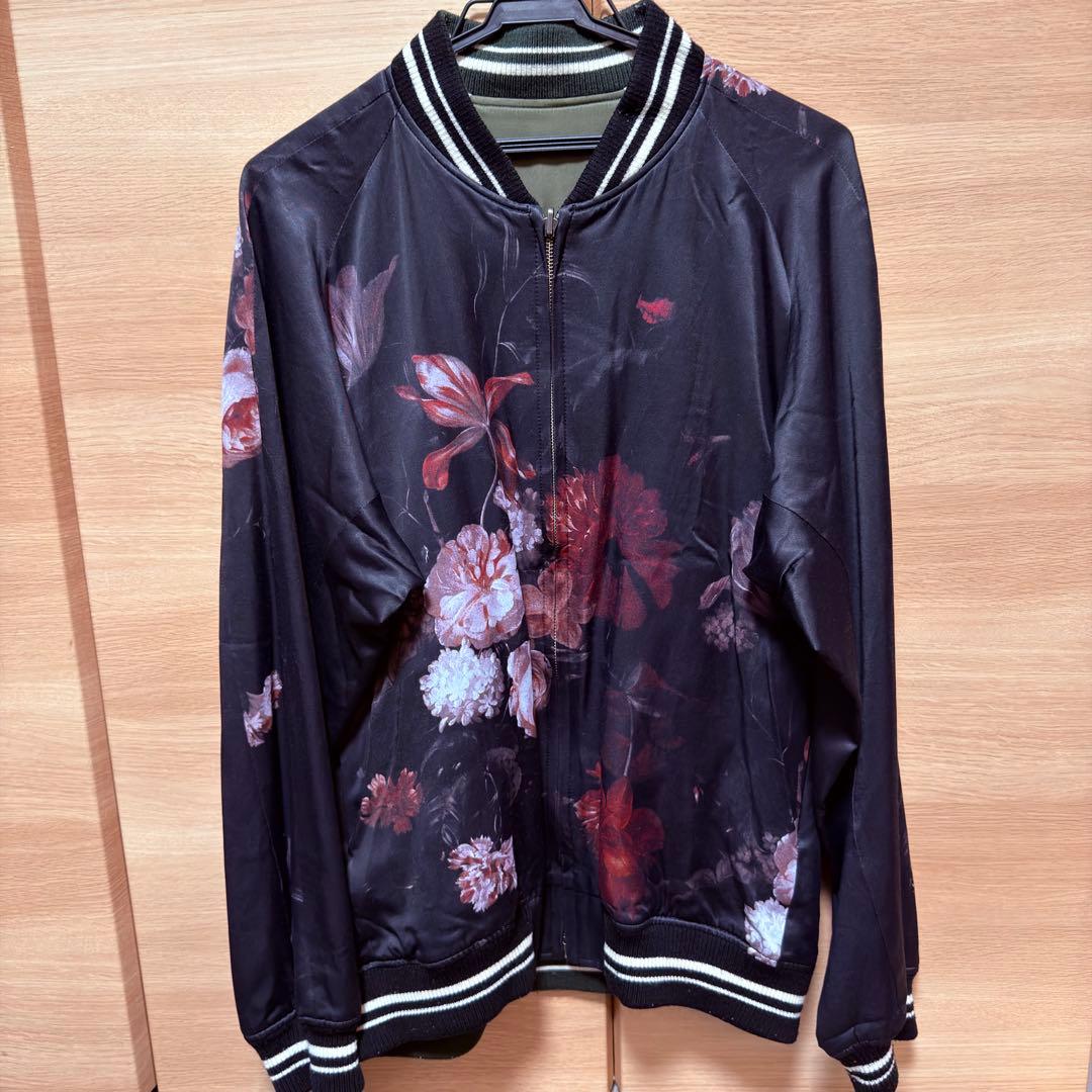 ジャケット・アウター LAD MUSICIAN SATIN REVERSIBLE BLOUSON