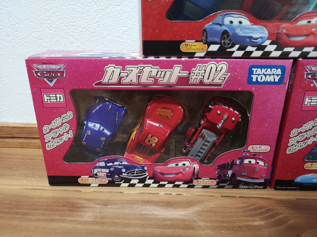 カーズ トミカ カーズセット #01, #02 , #03 - メルカリ