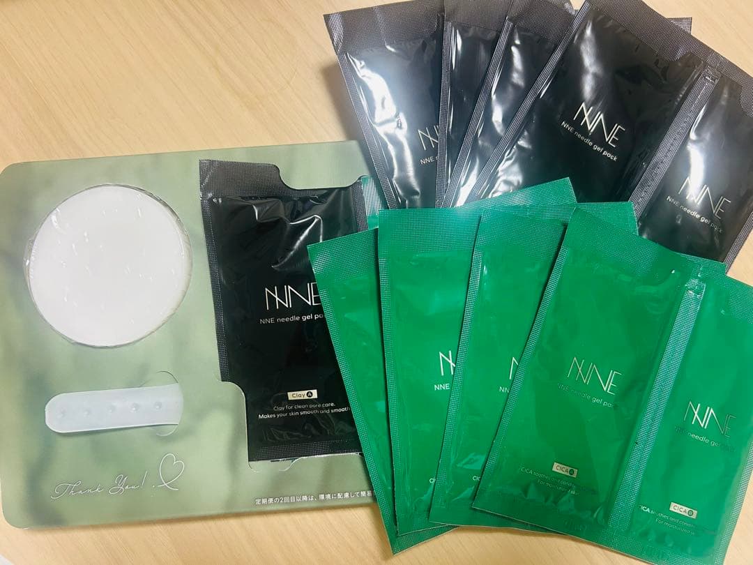 【新品未開封】NNEニードル炭酸パック 10パックセット　スパチュラ・カップ付き