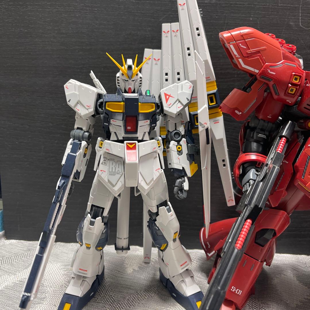 ガンプラ MGサザビーver.ka、MGニューガンダムver.kaセット - メルカリ