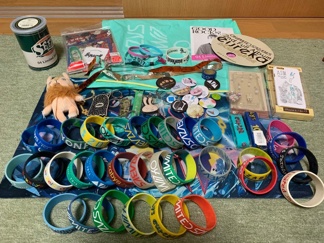 04limited sazabys グッズまとめ売り　バラ売り○