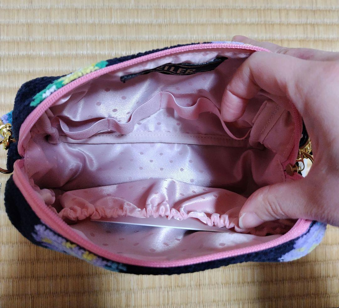 FEILER 神崎恵さん×フェイラー ファンキーフォーチュン 手付きポーチ