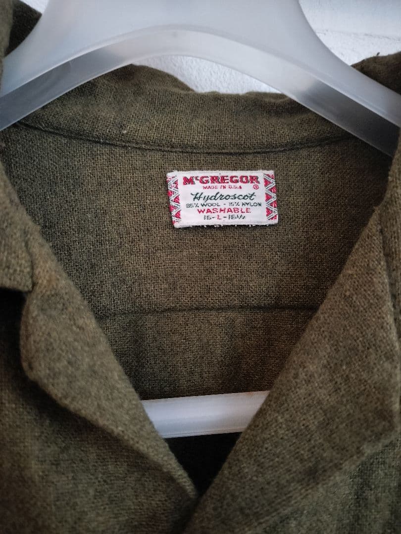 McGREGOR usa製 50s 60s PENDLETON 黒タグ