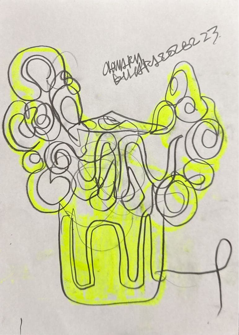 木原千春5分間ドローイング/縄文土器エスキース1 - メルカリ