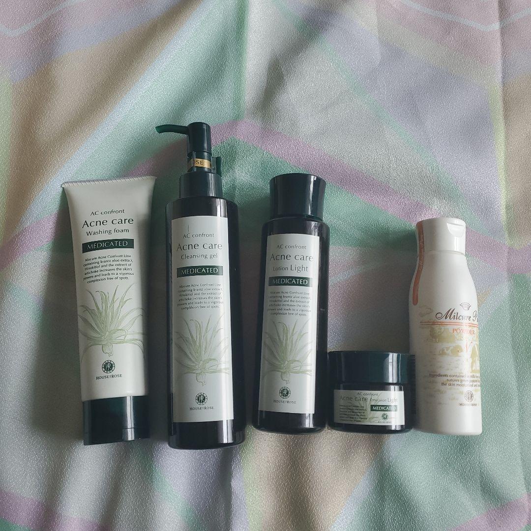 ACコンフロント ニキビケア スキンケア5点セット 医薬部外品 (ライト)
