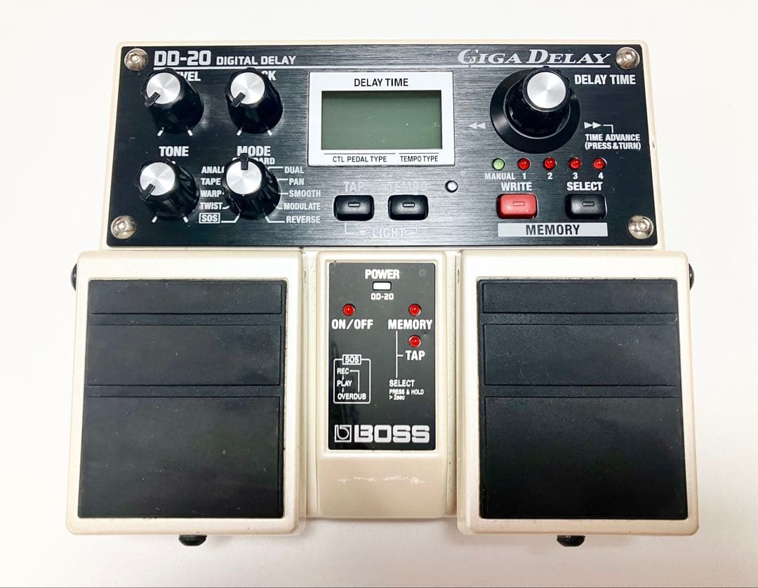 ギター BOSS DD-20 Giga Delay Boss DD-20 Giga Delay Digital Delay Pedal | Sweetwater