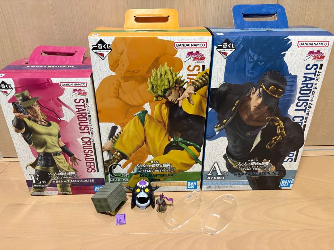 ジョジョの奇妙な冒険 スターダストクルセイダース フィギュアセット 1