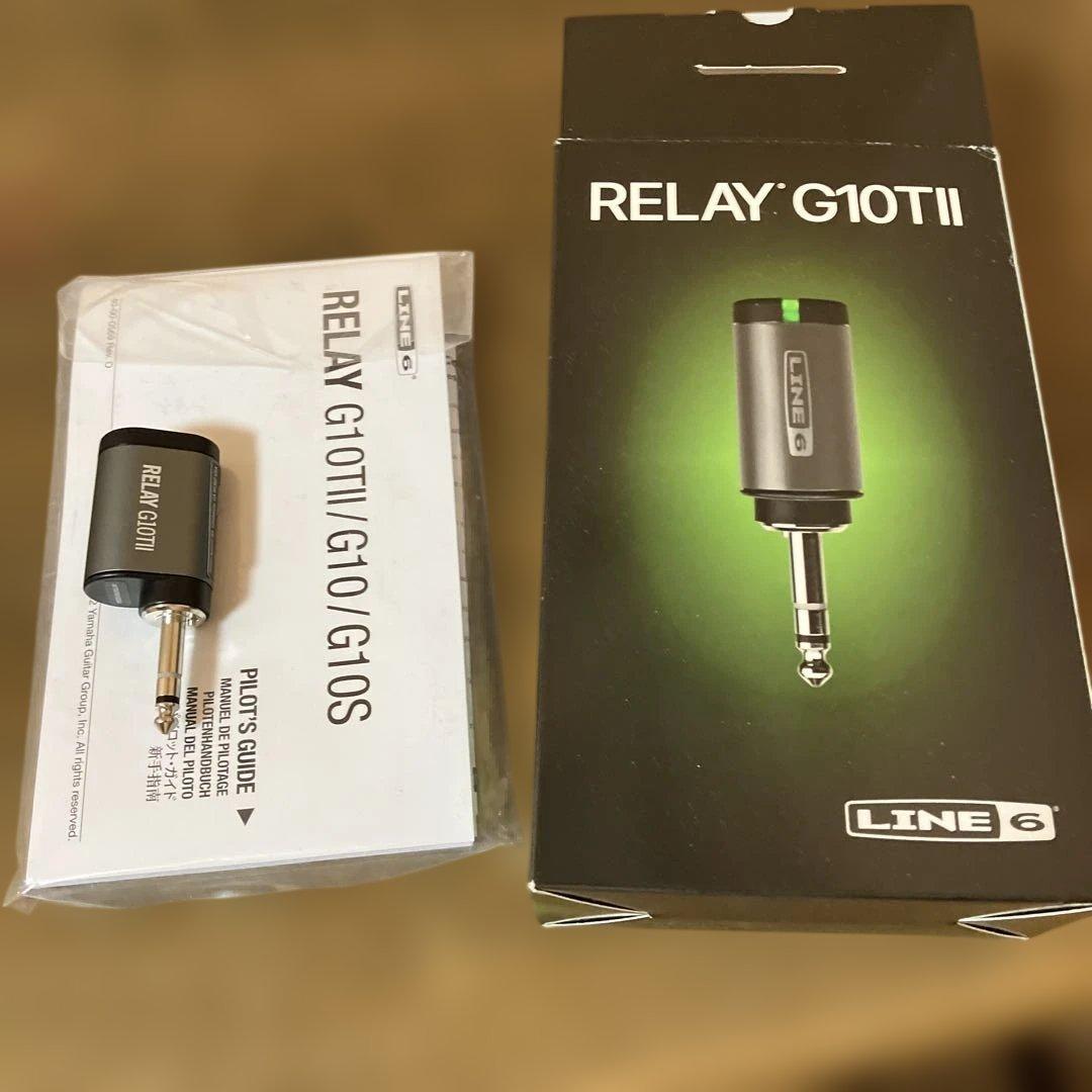 LINE6 Relay G10TⅡ ギターワイヤレス トランスミッター - メルカリ