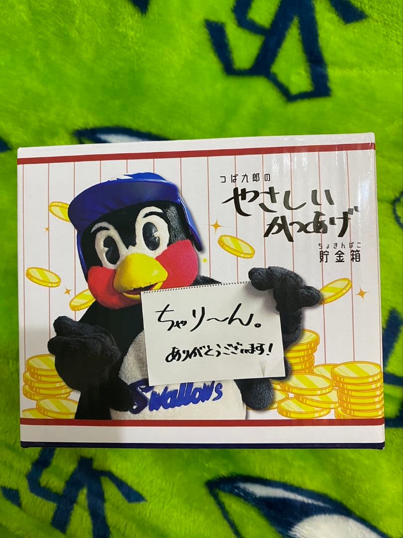 東京ヤクルトスワローズ #2896 つば九郎 貯金箱 ちゃり～ん ver - メルカリ
