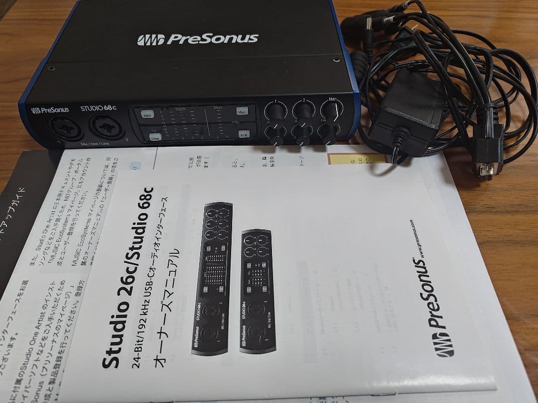 Presonus studio68c オーディオインターフェイス