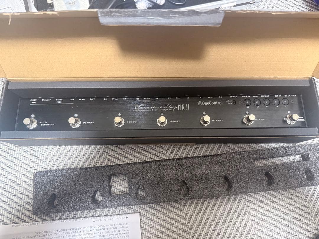 ギター one control chamaeleo tail loop mkii One Control Chamaeleo Tail Loop MKIII スイッチャー ワン