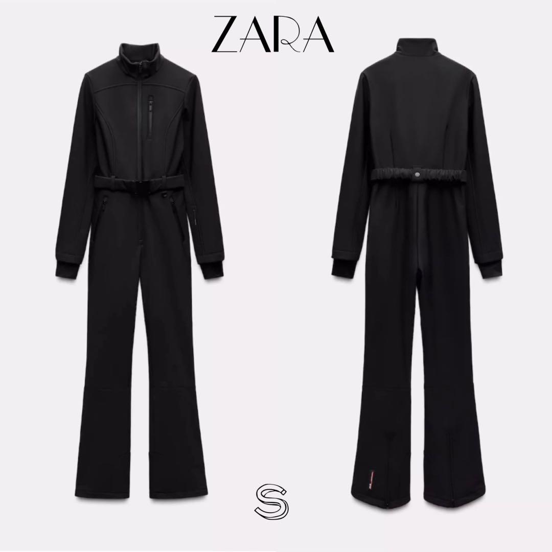 ZARA スキーウェア 防風　防水　ジャンプスーツ