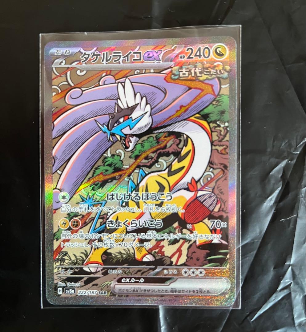 ポケモンカードゲーム MCの盛り上げSR タケルライコウSAR 2枚セット